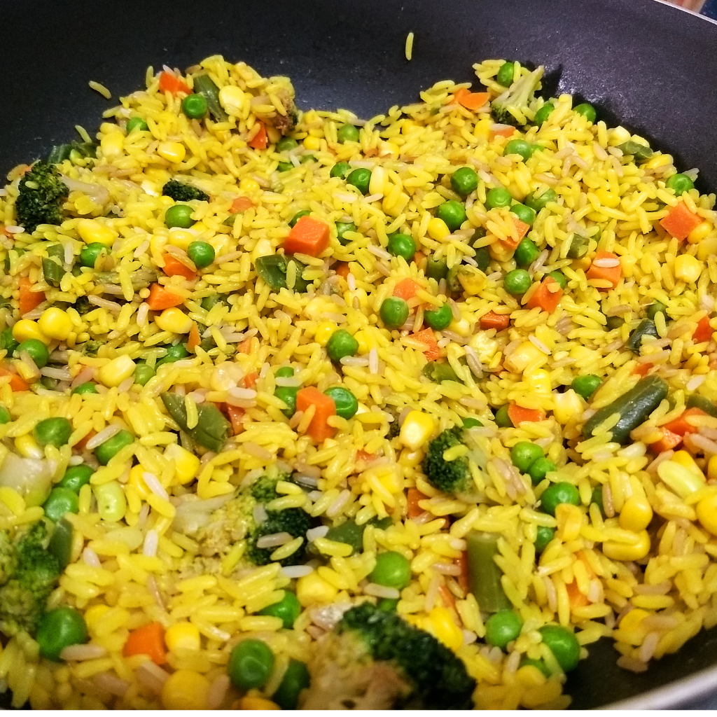 Arroz Amarillo con Vegetales Aries Supermarket